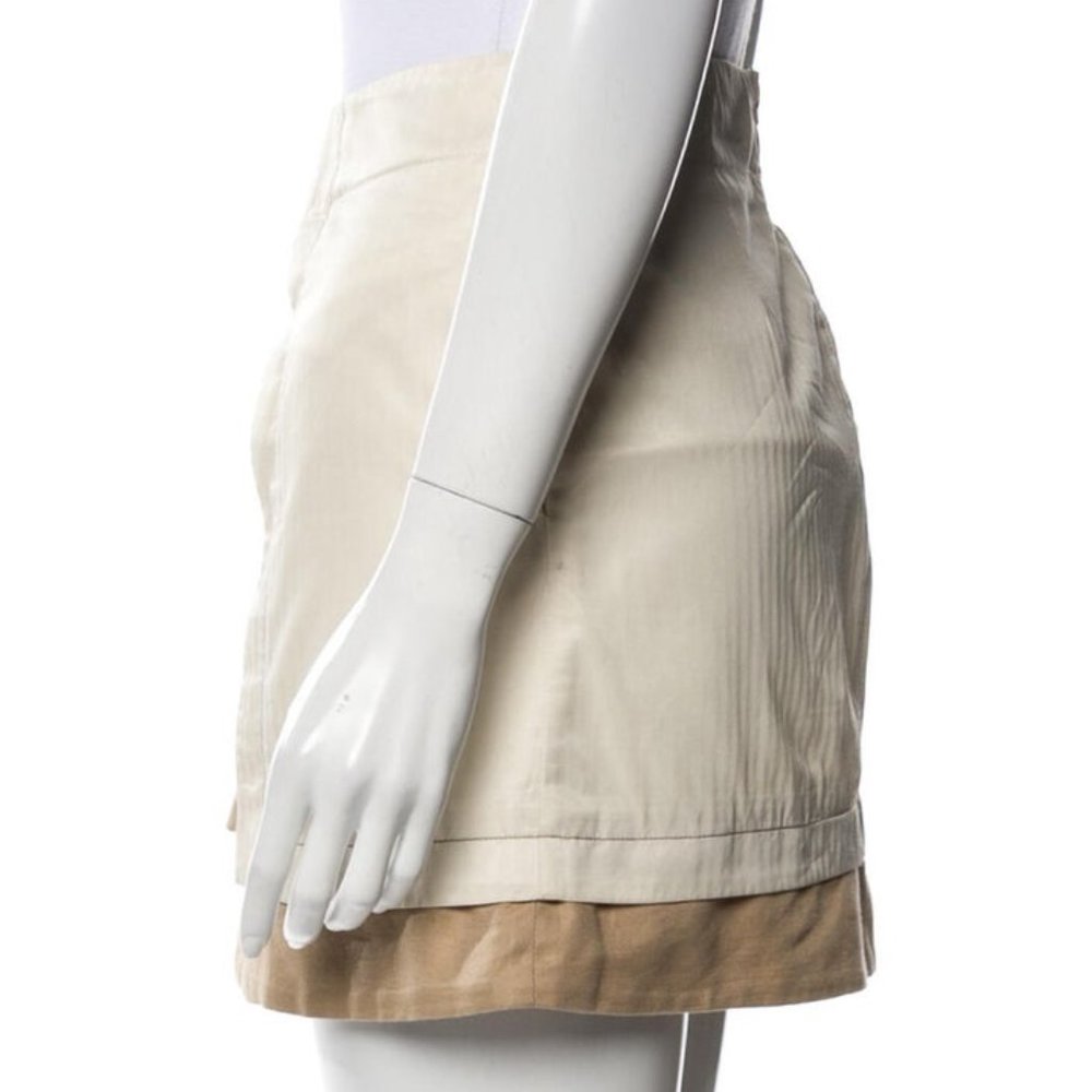 SEE BY CHLOÉ Colorblock Pattern Mini Skirt - Picture 2 of 3